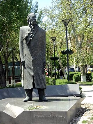 William Saroyan statue