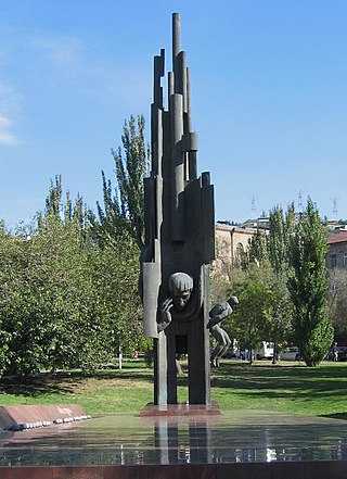Yeghishe Charents Monument