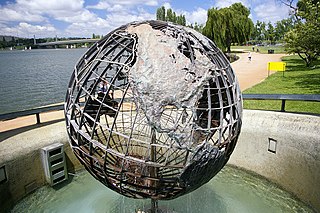 Captain Cook Memorial Globe