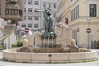 Mozart-Brunnen