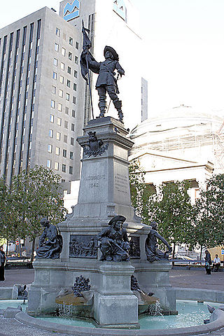 Monument à Maisonneuve