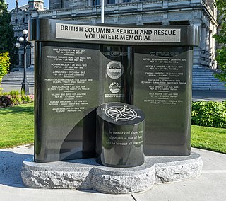 BC Search and Rescue Volunteer Memorial