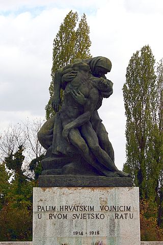 Spomenik palim hrvatskim vojnicima u Prvom svjetskom ratu