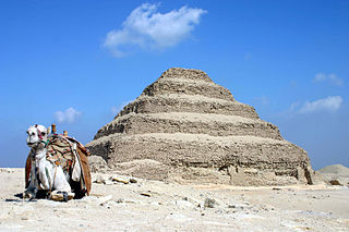 Djoser Pyramid complex in Sakkara