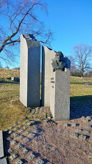 Memorial to Adolf Erik Nordenskiöld