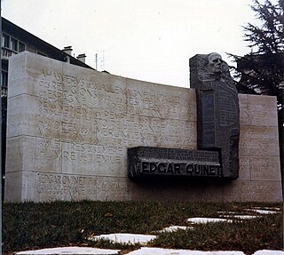 Monument à Edgar Quinet