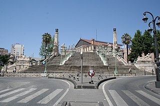 Escalier de la gare Saint-Charles