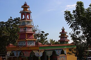 Temple hindouiste dit Pendiali, situé au Gol