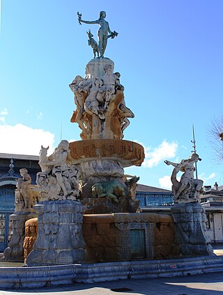 Fontaine des Quatres Vallées