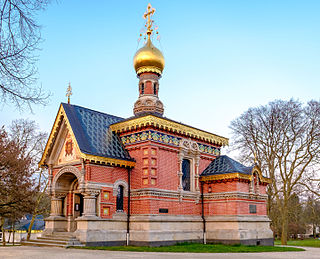 Russian orthodox all Saints Church