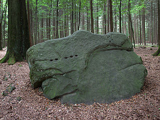 Großer Opferstein im Leistruper Wald