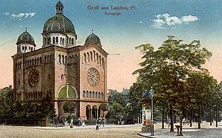 Landauer Synagoge bis 1938