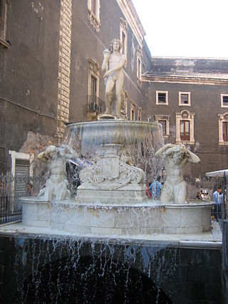 Amenano Fountain