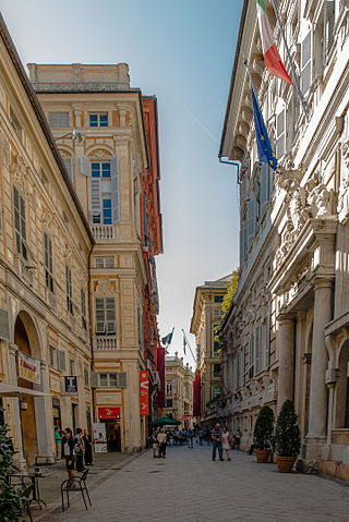 Genoa: Le Strade Nuove and the system of the Palazzi dei Rolli