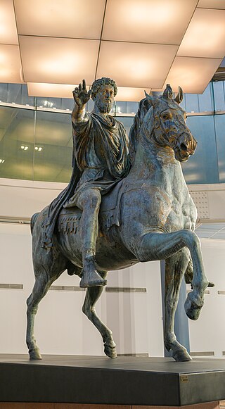 Equestrian statue of Marcus Aurelius