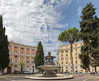 Fountain of Piazza dei Quiriti