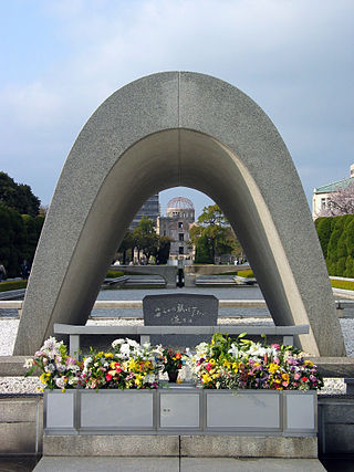 Cenotaph for the A-bomb Victims