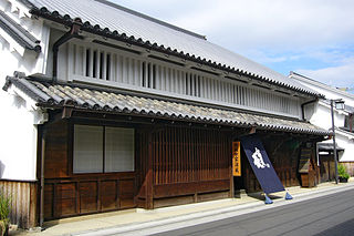 The former Okada Family's house and shop with sake brewery.