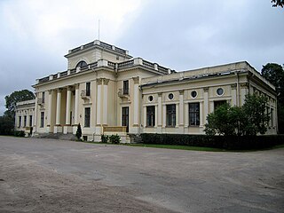 Trakų Vokė Tyszkiewicz palace