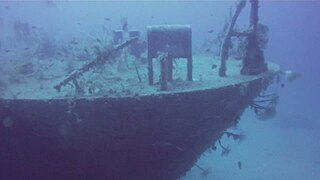 Wreck of P29 Patrol Boat