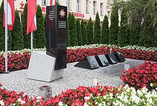 Pomnik w hołdzie żołnierzom Żandarmerii Wojskowej