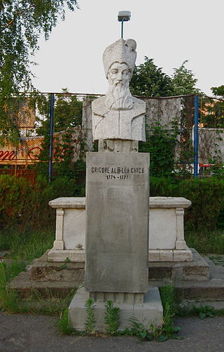 Statuia Grigore Ghica Vodă