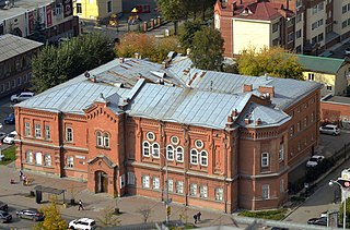Здание пансиона и церкви Алексеевского реального училища