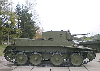 Памятный танк БТ-5