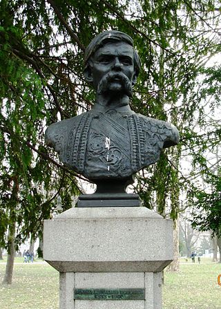 Bust of Marko Miljanov