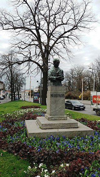 Bust of Milan Rakić