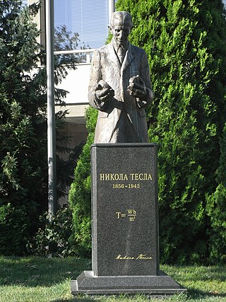 Monument to Nikola Tesla