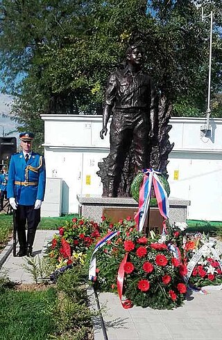 Monument to the National Hero Major Milan Tepić
