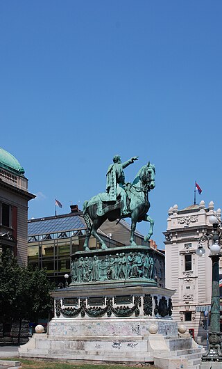 Prince Mihailo Monument