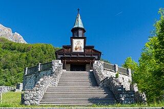 Memorial Church of the Holy Spirit on Javorca