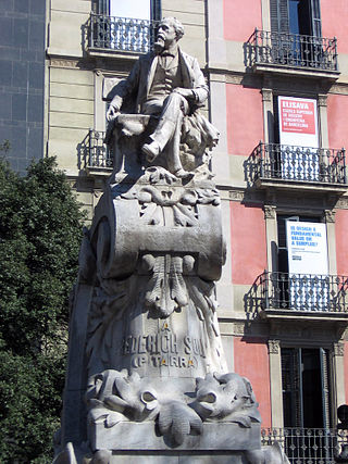 Monument a Frederic Soler (Serafí Pitarra)