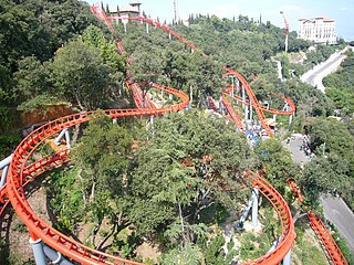 Muntanya russa del Tibidabo