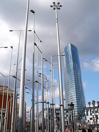 Fanal. Garden of light posts