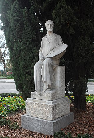 Monumento al pintor Eduardo Rosales