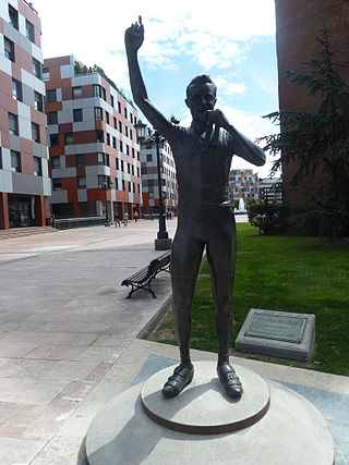 Estatua de Samuel Sánchez
