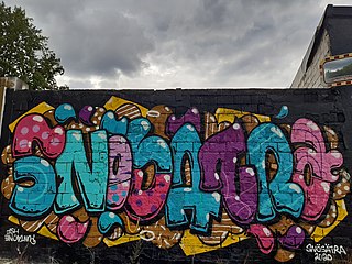 Snösätra graffiti