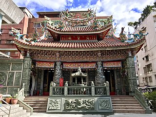 God of Fire Temple in Taipei