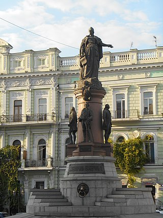 Monument to the founders of Odesa (dismantled)