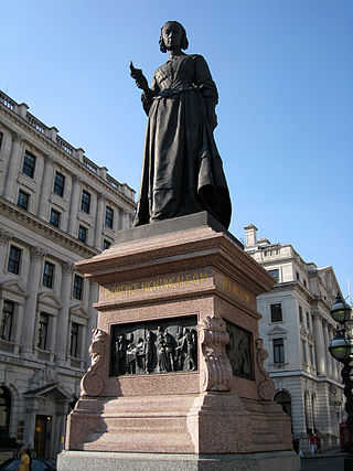 Florence Nightingale the 'Lady with the Lamp'