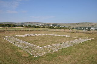 Jordan Hill Roman Temple Remains