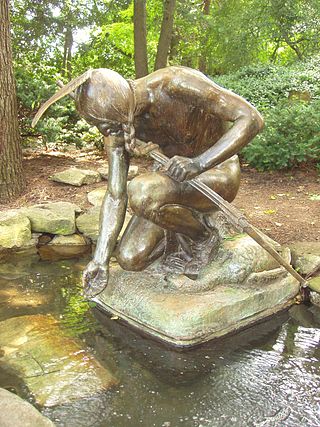 Dallin's Menotomy Indian Hunter statue