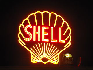 1933 Shell Spectacular Sign