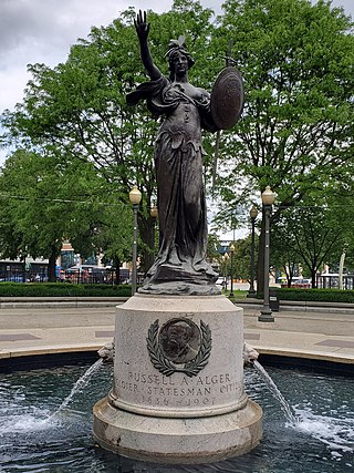 Russel A. Alger Fountain