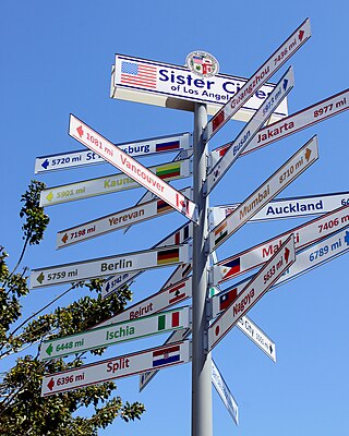 Los Angeles Sister Cities Monument