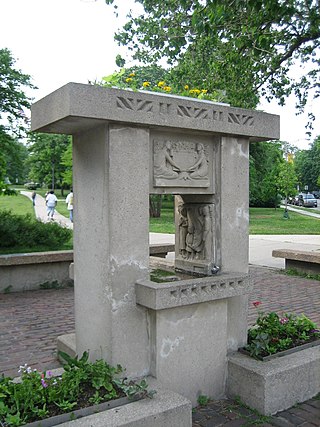 Wright-Bock Plaza Fountain