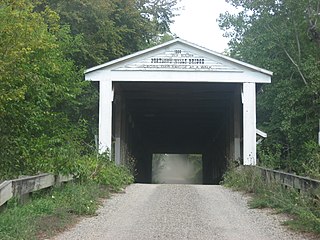 Portland Mills Covered Bridge